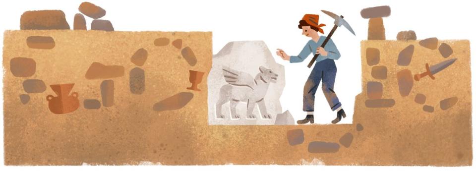 The <a href="https://www.google.com/doodles/halet-cambels-99th-birthday" target="_blank">Turkish archaeologist</a> who became the first Muslim woman to compete in the Olympic Games.