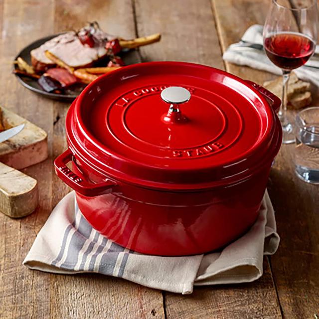 Staub Stackable 4-Piece Cast Iron Cookware Set, 5 Colors on Food52