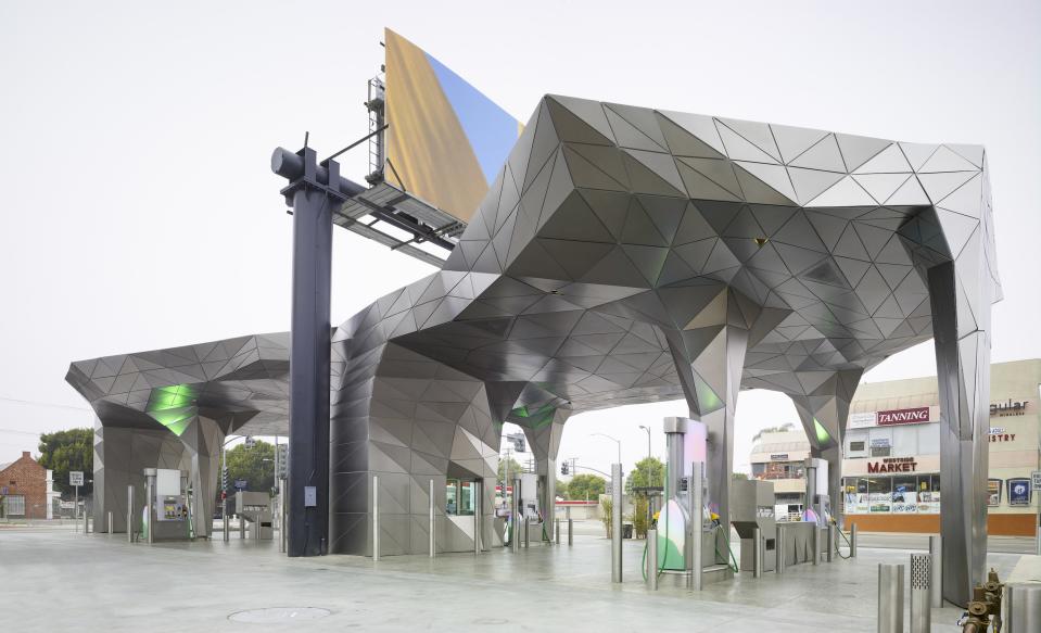 Gas Station by Nader Tehrani and Johnston Marklee (Los Angeles)