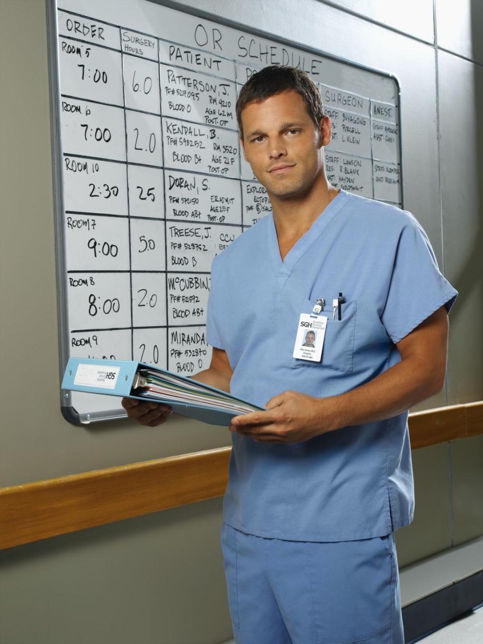 Justin Chambers, Alex Karev, Grey's Anatomy