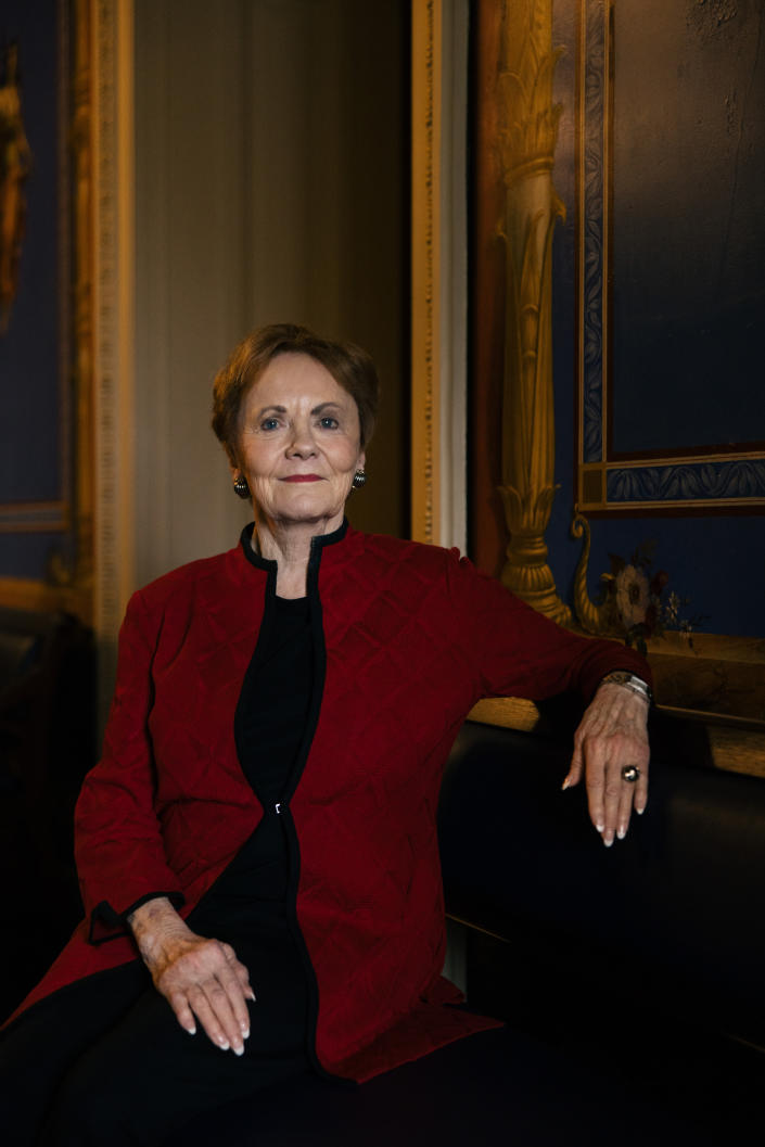 Rep. Kay Granger (R-Texas), who leads the House Appropriations Committee, at the Capitol in Washington on Jan. 26, 2022. (Alyssa Schukar/The New York Times)