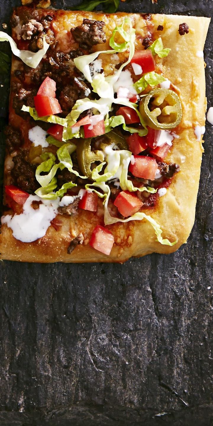 Tex-Mex Taco Pizza