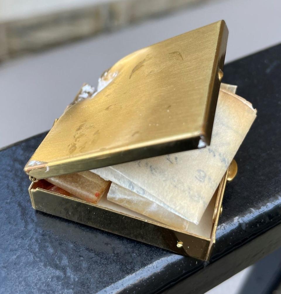 A reliquary stolen from an altar at the Subiaco Abbey was recovered in Logan County, Arkansas, the sheriff's office reported. A man was arrested.