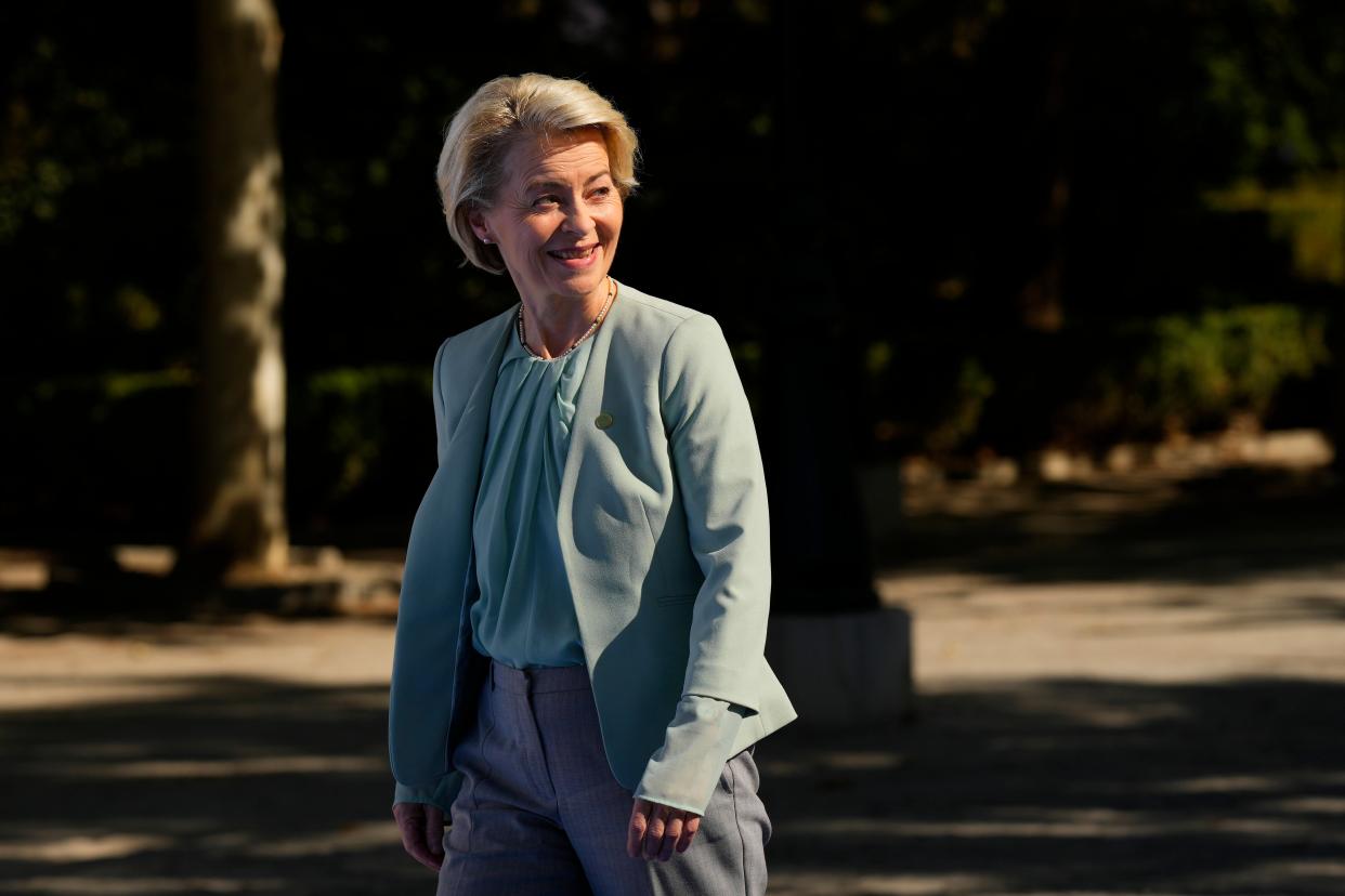 EU Commission president Ursula von der Leyen (Copyright 2023 The Associated Press. All rights reserved)