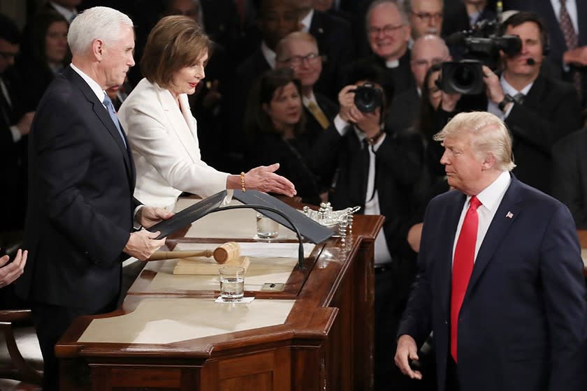 President Trump Gives State Of The Union Address