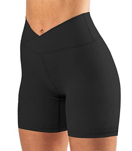 2) Cross Waist Biker Shorts