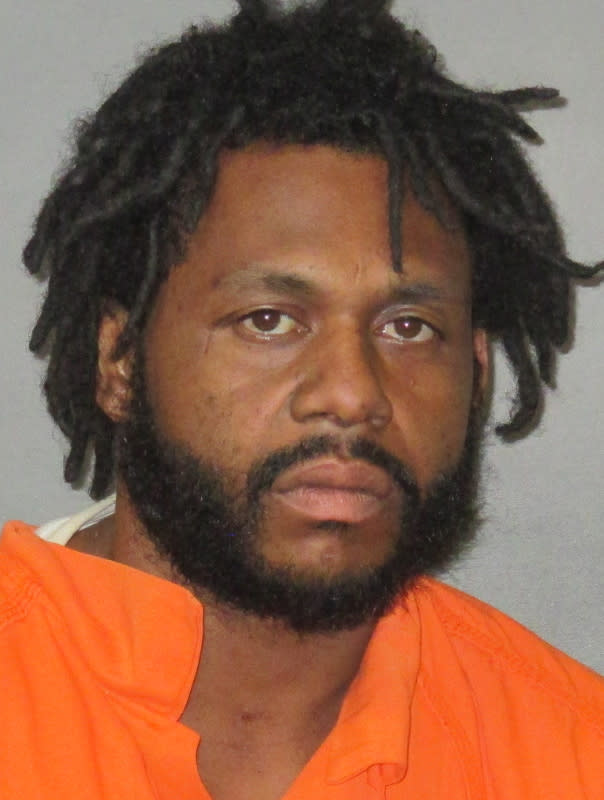 This undated photo provided by the East Baton Rouge Parish Sheriff’s Office shows Reynard Green. The Louisiana State Police on Monday, April 22, 2019, revealed an extraordinary security breach at the Governor’s Mansion, saying they had arrested a man last week who trespassed into the building and damaged property before falling asleep on a couch. Green was booked Wednesday on counts including simple burglary, criminal trespass and criminal damage to property. It was not immediately clear whether he had an attorney. (East Baton Rouge Parish Sheriff’s Office via AP)