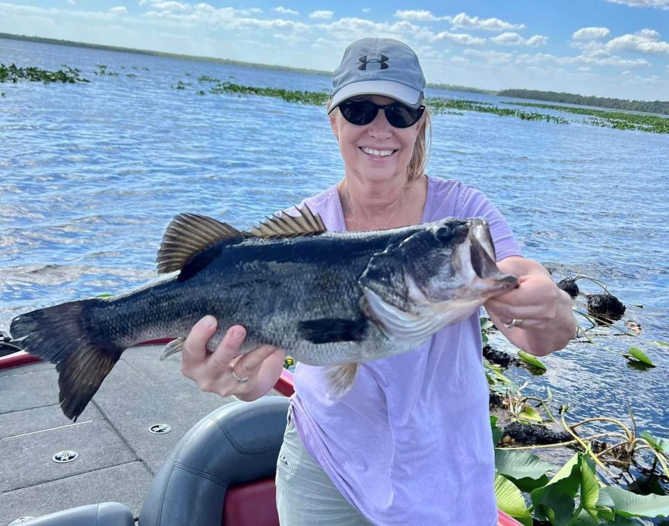 Is that a trophy or a largemouth bass? Yes it is.