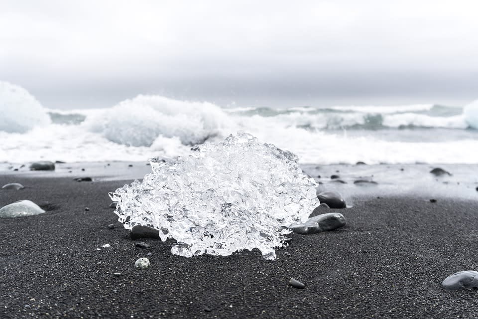 融冰把「水銀」注入河中。（圖片來源／Pixabay）
