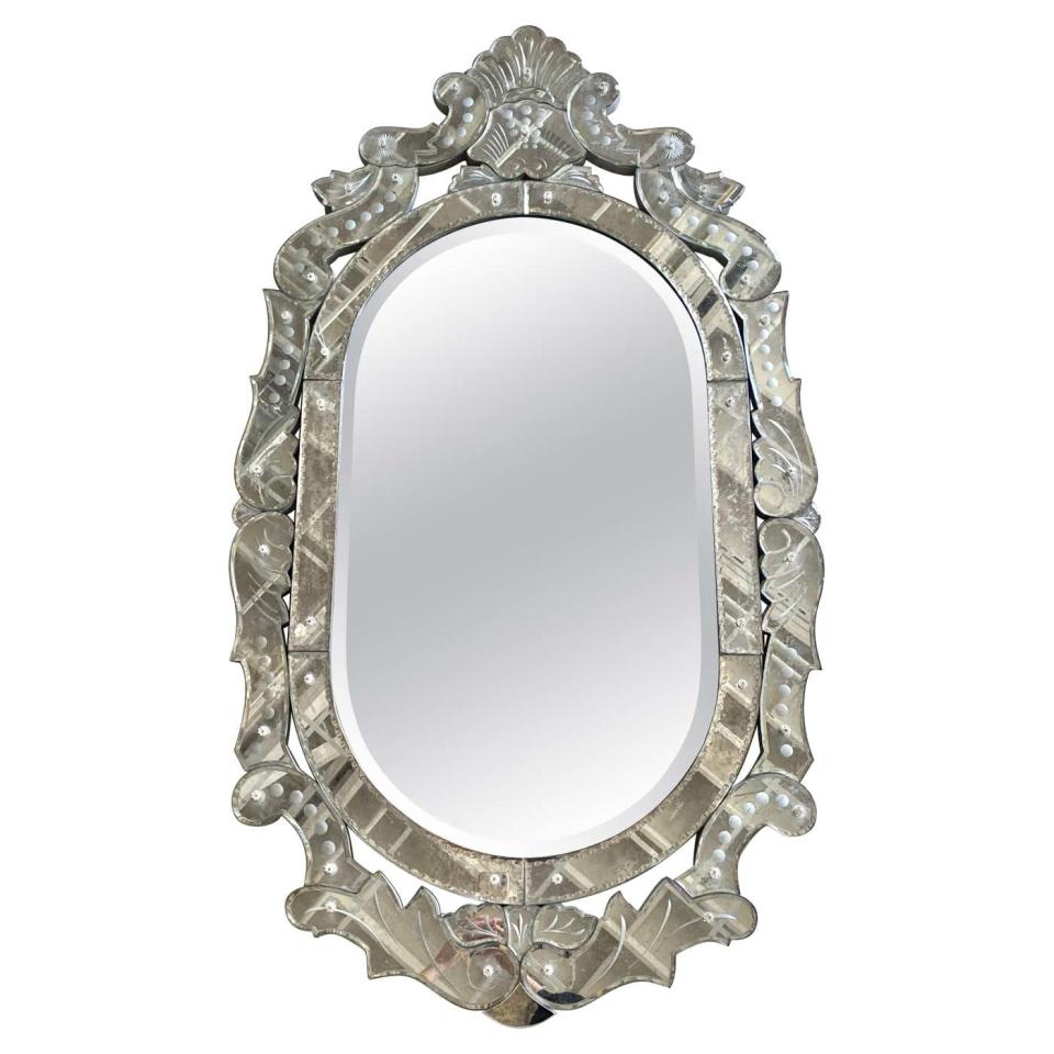 <p><a href="https://go.redirectingat.com?id=74968X1596630&url=https%3A%2F%2Fwww.1stdibs.com%2Ffurniture%2Fmirrors%2Fwall-mirrors%2Fantique-venetian-glass-mirror%2Fid-f_25579662%2F&sref=https%3A%2F%2Fwww.veranda.com%2Fhome-decorators%2Fdesign-trends%2Fg46584591%2Fantique-trends-2024%2F" rel="nofollow noopener" target="_blank" data-ylk="slk:Shop Now;elm:context_link;itc:0;sec:content-canvas" class="link ">Shop Now</a></p><p>Venetian Glass</p><p>1stdibs.com</p><p>$2245.00</p>