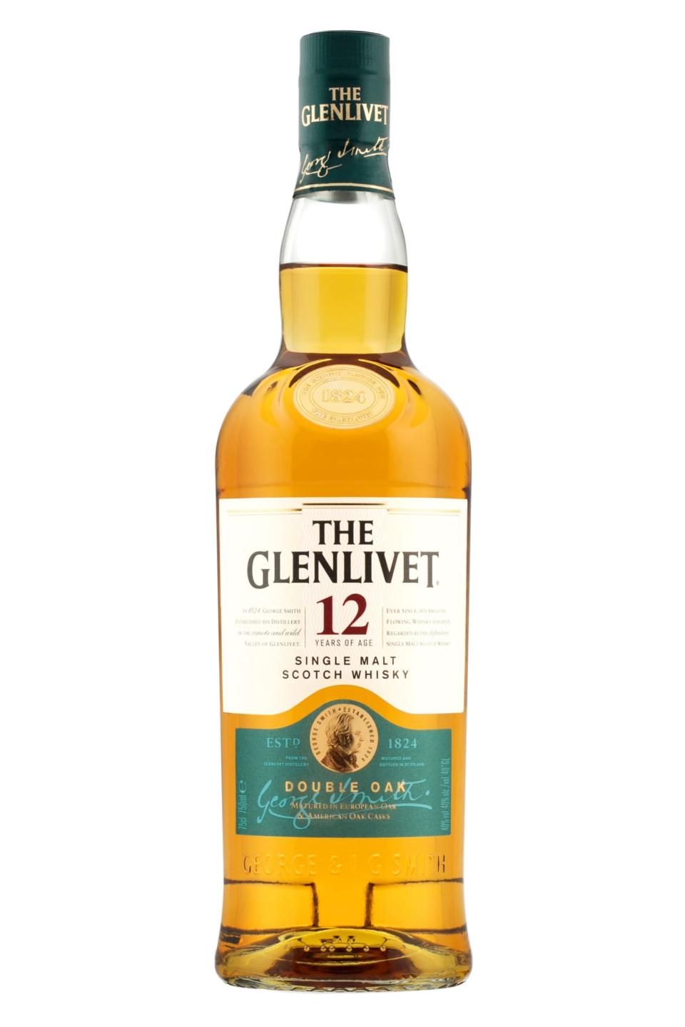 Glenlivet 12 Year Single Malt Scotch Whisky