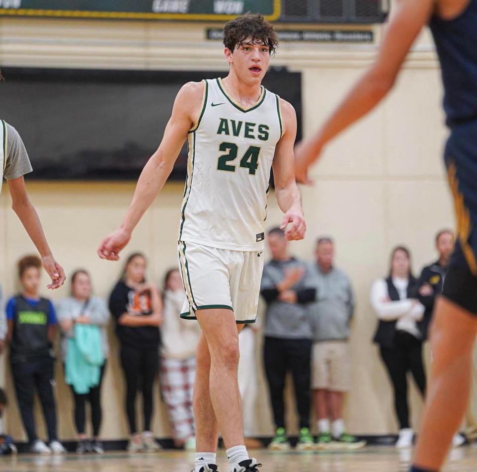 "The things he can do for his size are impressive. You don’t see many 17- or 18-year-olds his size who are as coordinated as he is," Mason head coach Adam Toohey said of Raleigh Burgess.