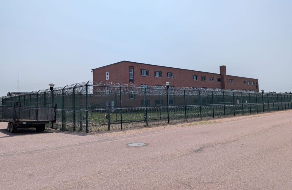Mike Durfee State Prison in Springfield on July 10, 2024. (John Hult/South Dakota Searchlight)