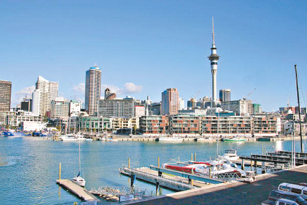 新西蘭：新西蘭被港府定為低風險地區。
