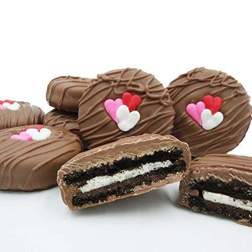 3) Milk-Chocolate-Covered Oreo Cookies