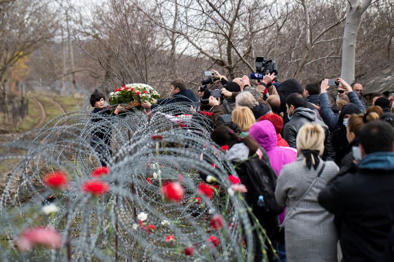 The Wider Image: Bordering Georgia's breakaway regions, villagers fear Russia's next steps