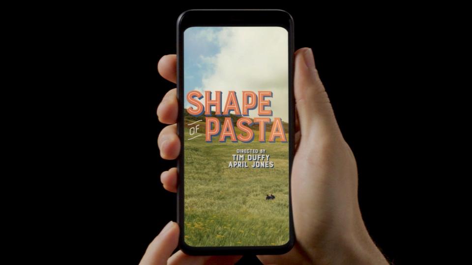 "Shape of Pasta" is a cooking show on Quibi.