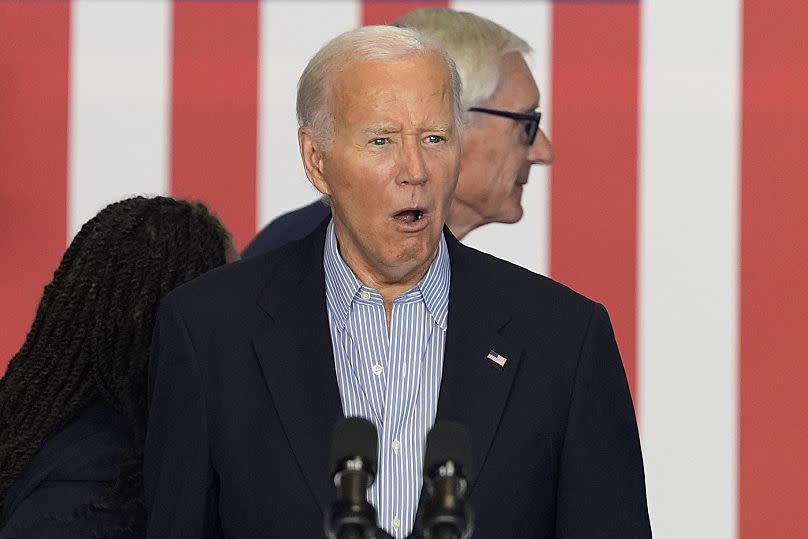 Joe Biden, desafiante.