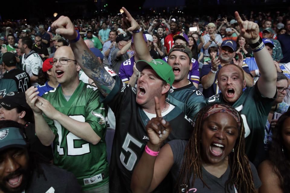 Fans love the NFL draft. Here's an idea how to take the next step — let them help make picks. Seriously. (AP)