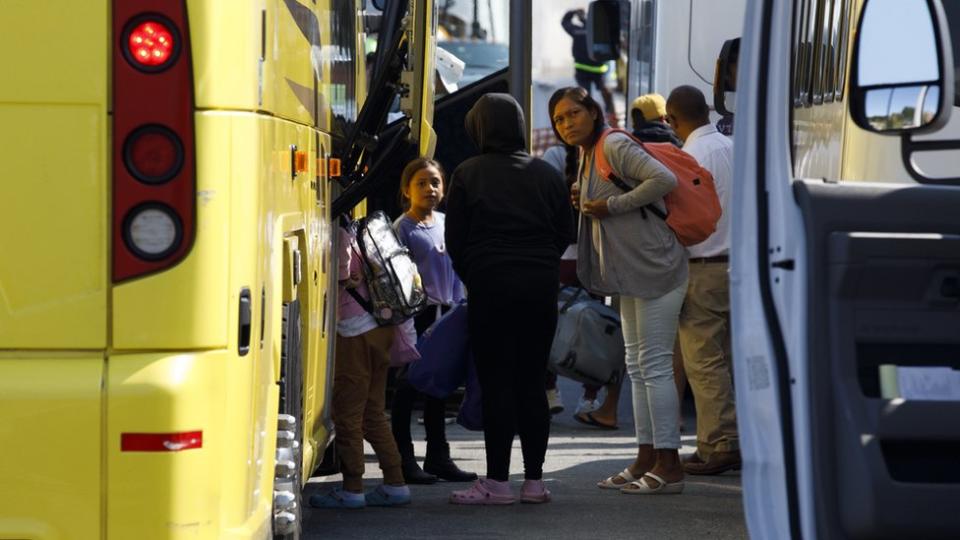 Migrantes en Martha's Vineyard