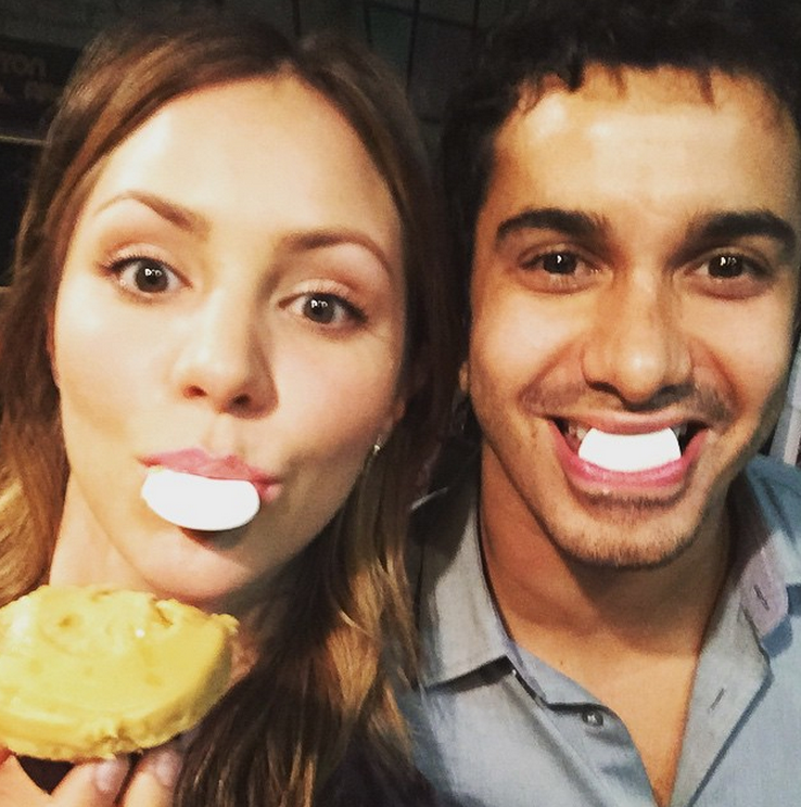 Katharine Mcphee & Elyes Gabel