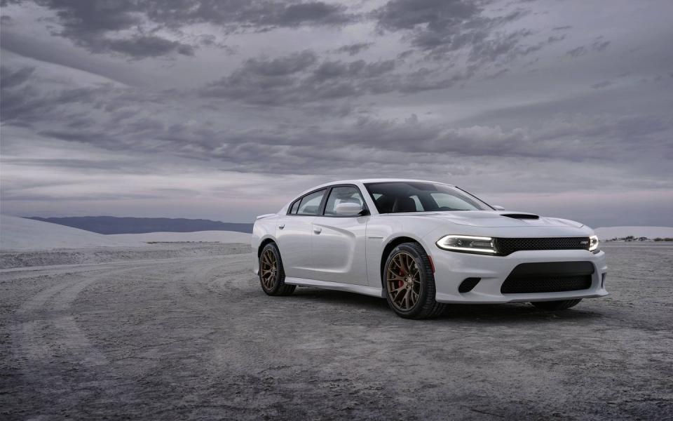 the 2015 dodge charger srt hellcat is rear wheel drive only