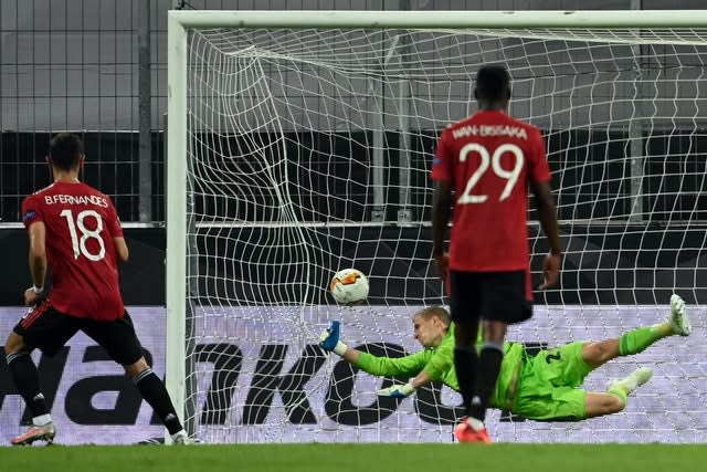 Bruno Fernandes' penalty was the difference in Cologne