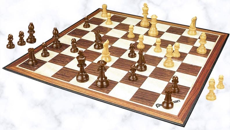 You can't go wrong with an original chess set like this one.