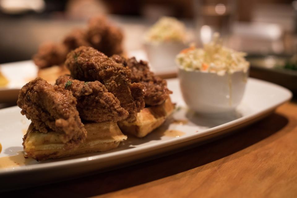 A Coolinary favorite since Day 1: fried chicken and waffles.