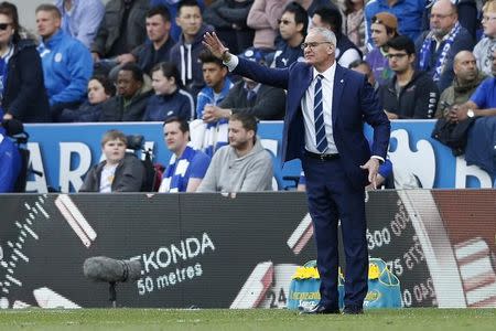 Football Soccer - Leicester City v West Ham United - Barclays Premier League - The King Power Stadium - 17/4/16 Leicester manager Claudio Ranieri Action Images via Reuters / Carl Recine