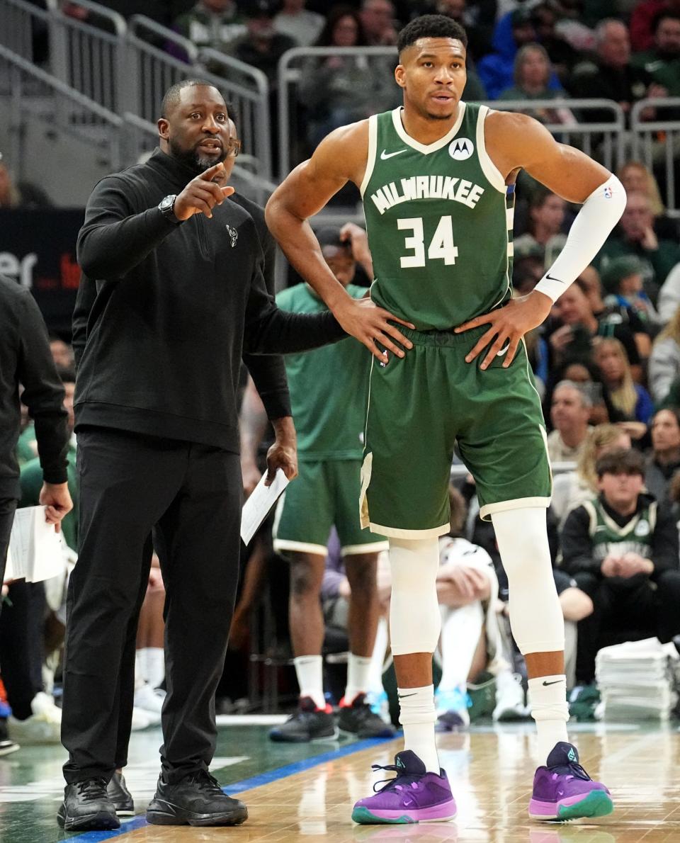 Giannis Antetokounmpo was involved in the hiring process of Adrian Griffin last year but he often grew frustrated as the season has progressed. Griffin was fired Tuesday after 43 games as head coach.