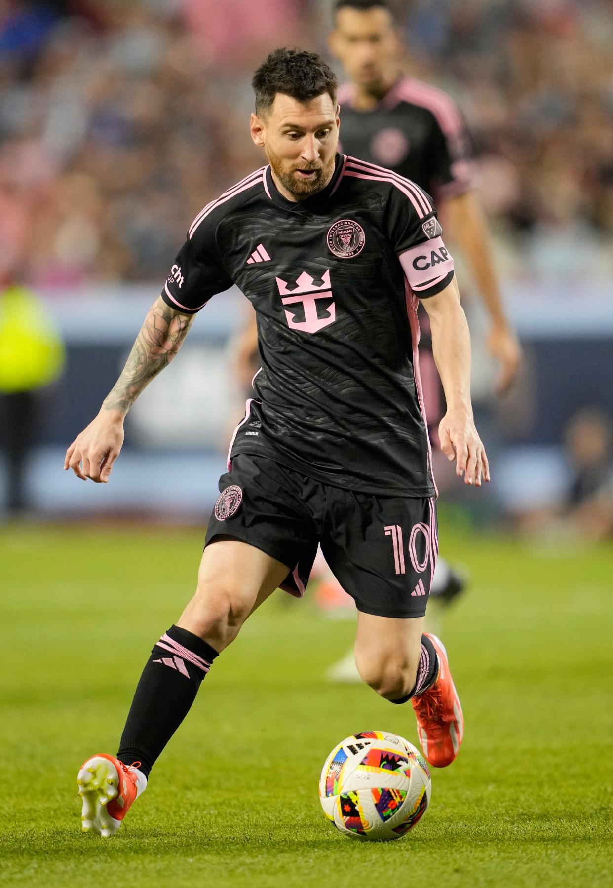 Lionel Messi has scored two goals in his last three games with Inter Miami.