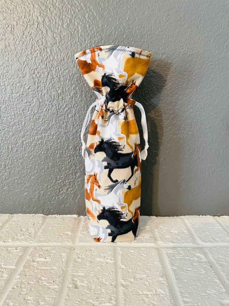 Horse Wine Bag