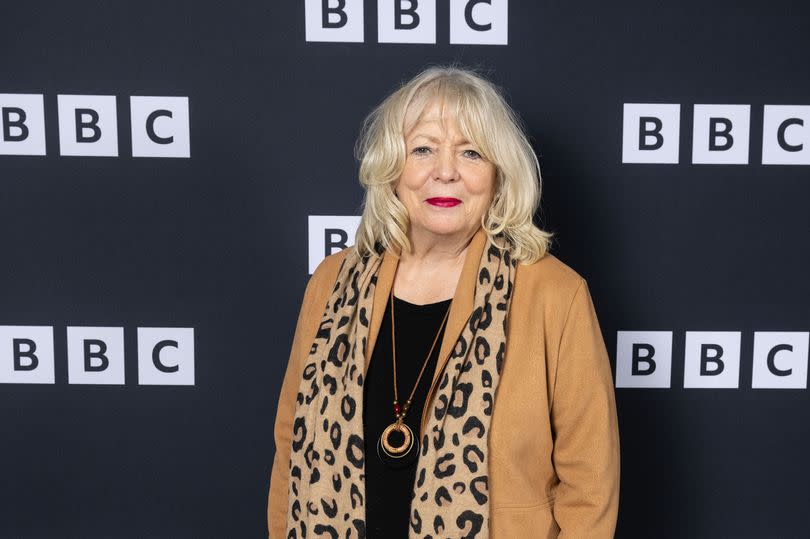 Alison Steadman attends the screening of "Here We Go" at Curzon Bloomsbury on January 17, 2024 in London