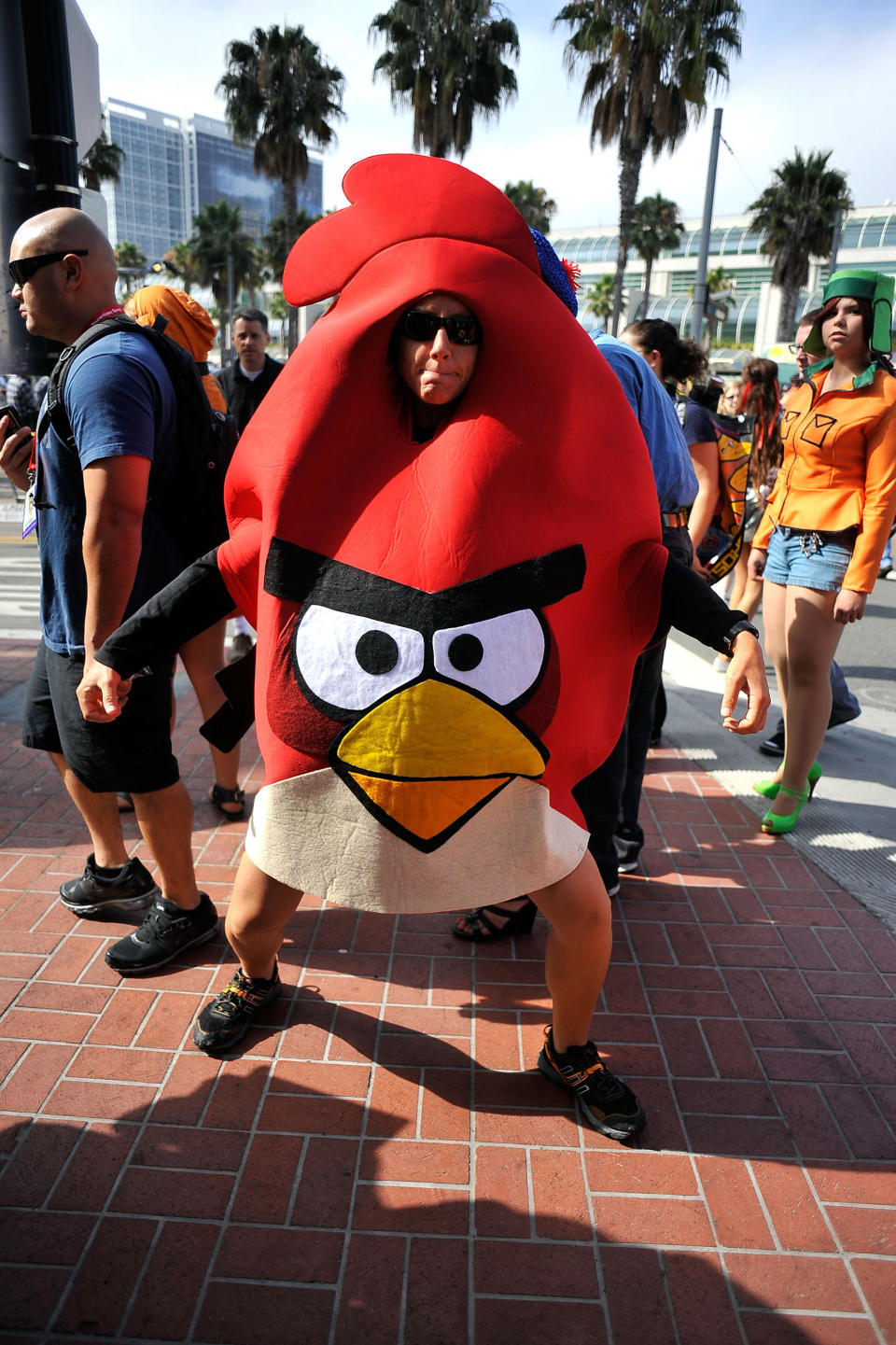 Rule 5: It's never too hot for a full body, heat-conducting bird suit. Man up.