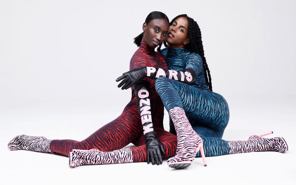 <p>Launching in November the H&M x Kenzo collab is bound to be a big one. We’ve already had a teaser of the colourful collection that also features Chloë Sevigny, Chance the Rapper and Iman in the campaign. <i>[Photo H&M x Kenzo]</i></p>