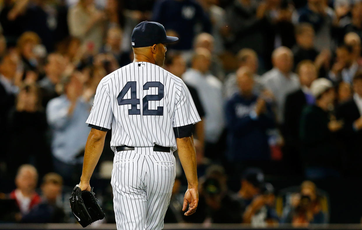 Mariano Rivera tuvo tal impacto que los New York Yankees retiraron el número 42 de por vida. (Foto: Jim McIsaac/Getty Images)