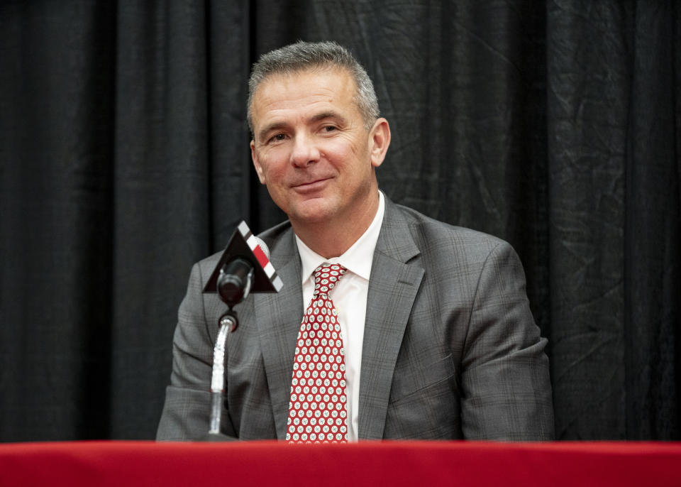 Urban Meyer will have an administrative role at Ohio State after he retires from coaching. (Photo by Jason Mowry/Icon Sportswire via Getty Images)