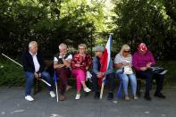 Polish opposition organises protest march on the anniversary of first postwar democratic elections, in Warsaw