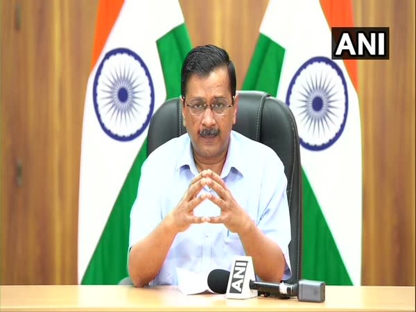 Delhi CM Arvind Kejriwal addressing a press conference on Thursday. (Photo/ANI)