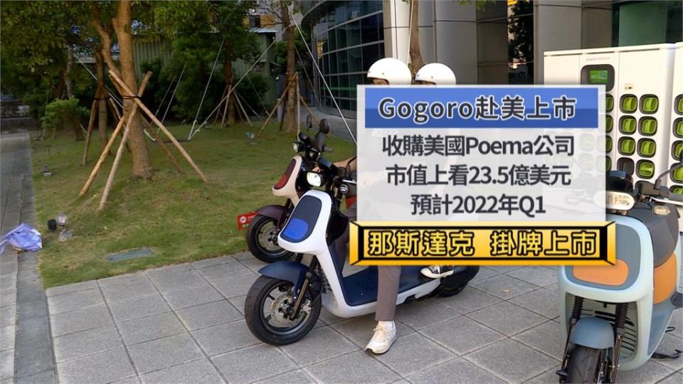 Gogoro併購美國Poema　明年Q1將赴美上市