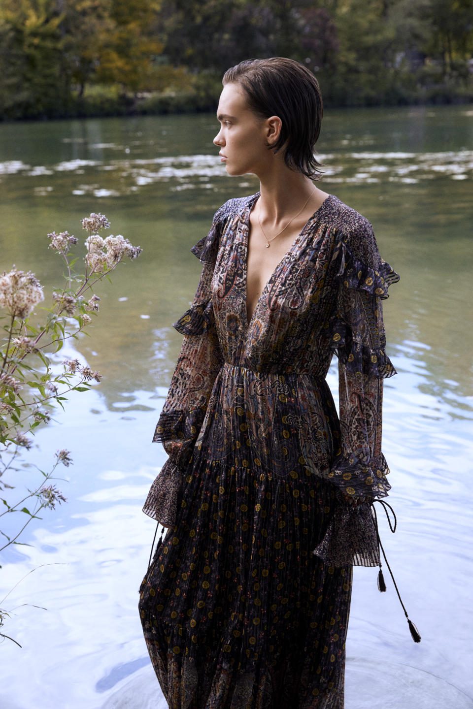 A look from the new Mytheresa and Etro capsule collection.