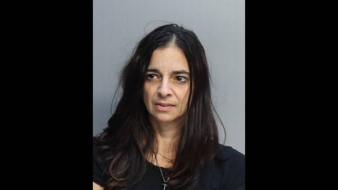 Cathy Areu, a former reoccurring guest on Fox News shows, is accused of financially exploiting her elderly mother in Miami-Dade County. She was booked into a Miami-Dade jail on Dec. 9, 2022. - Miami-Dade Corrections
