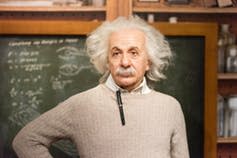 <span class="caption">Einstein’s theory of relativity stirred up established thinking.</span> <span class="attribution"><a class="link " href="https://www.shutterstock.com/image-photo/istanbul-turkey-march-16-2017-albert-602956547?src=sG_W2raI3Sv1rEpd3XE-_w-1-2" rel="nofollow noopener" target="_blank" data-ylk="slk:Grey82/Shutterstock;elm:context_link;itc:0;sec:content-canvas">Grey82/Shutterstock</a></span>