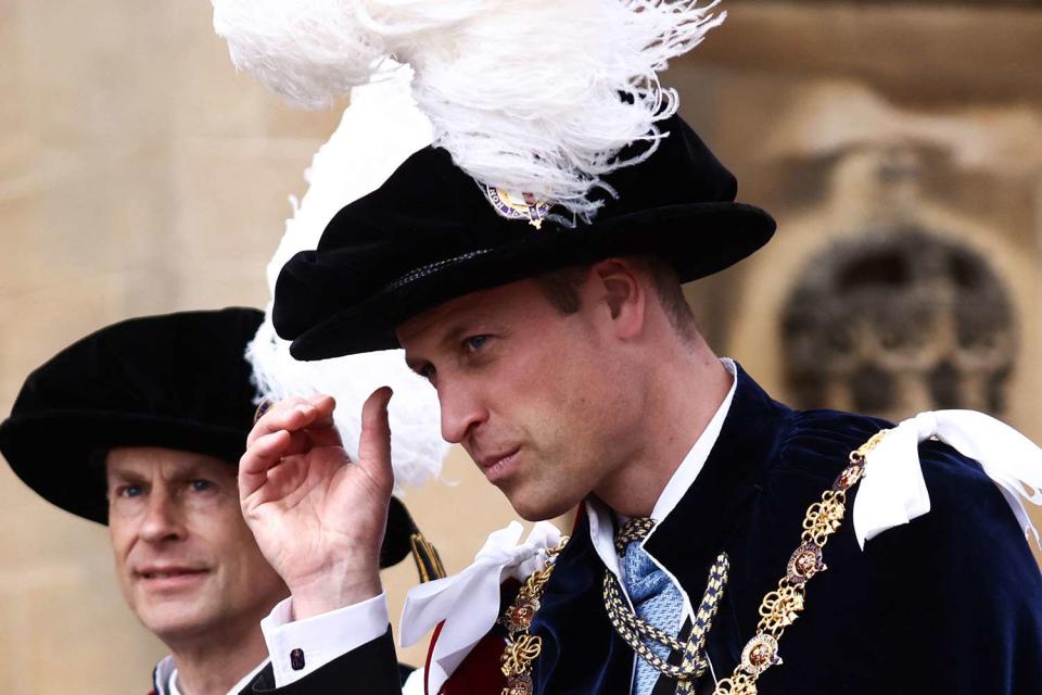 <p>HENRY NICHOLLS/POOL/AFP via Getty Images</p> Prince William