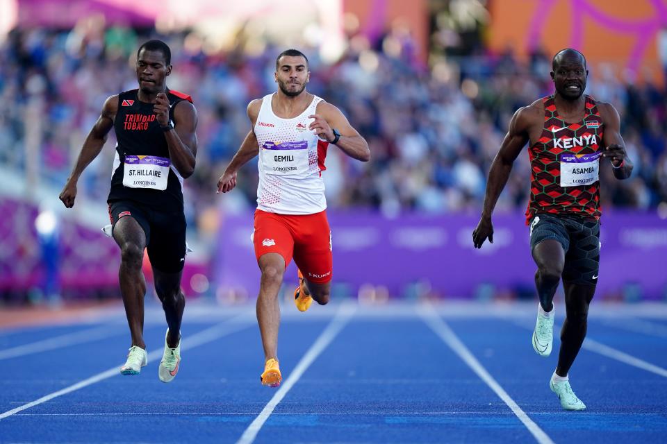 England’s Adam Gemili failed to progress past his 200m semi-final (Mike Egerton/PA) (PA Wire)