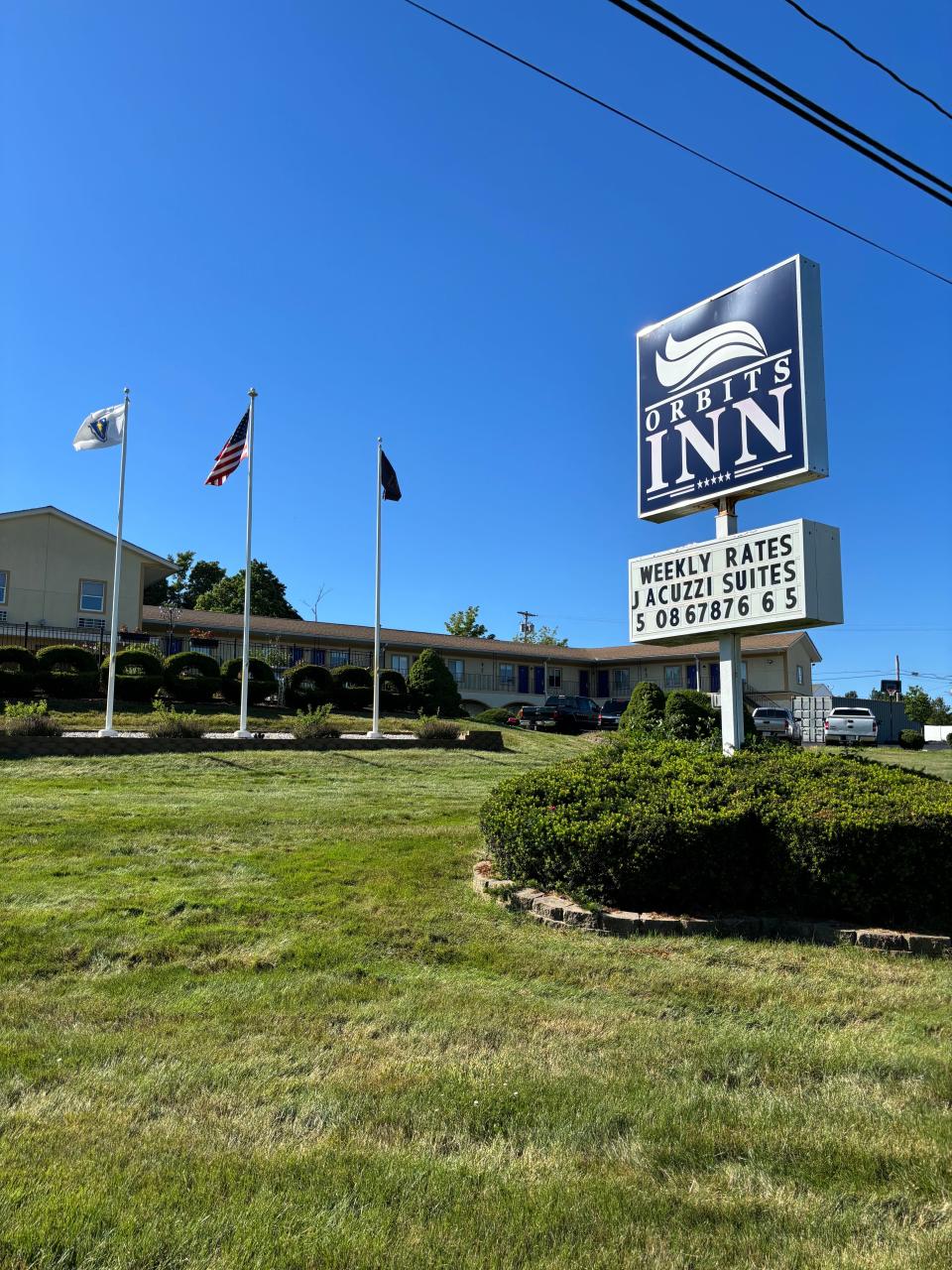 The Obrbitz Inn hotel on 637 Riverside Ave., in Somerset, Massachusetts, on June 28.