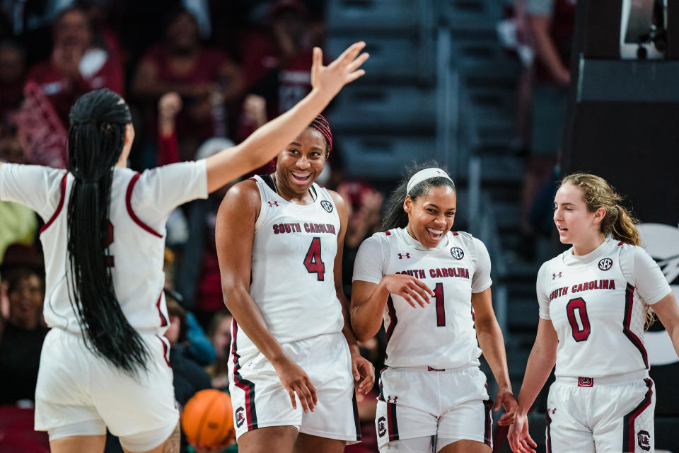 Carolina del Sur fue anunciada como la cabeza de serie principal en el Torneo Femenino de la NCAA el domingo.