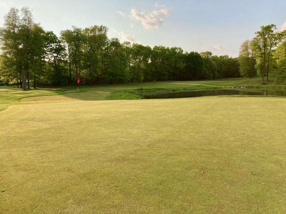 Looking on from the back of 7th green at Huntmore Golf Club in Brighton Township, May 20, 2023.