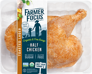 One of the company’s newest pre-seasoned items, Farmer Focus Toasted Lager Organic Half Chicken won the NEXTY Award for “Best New Meat, Dairy, or Animal-Based Product”. This take on the classic beer can chicken has a well-balanced flavor with notes of hops, paprika, lemon and roasted corn.